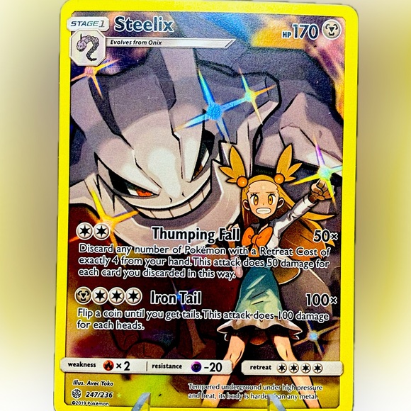 Trainer Gallery Rare Steelix - Picture 1 of 2